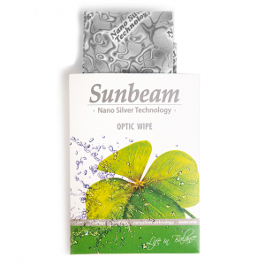 Czyścik Sunbeam do okularów szary Raypath